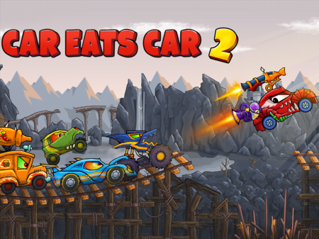 Car Eats Car 2 - Jogos na Internet