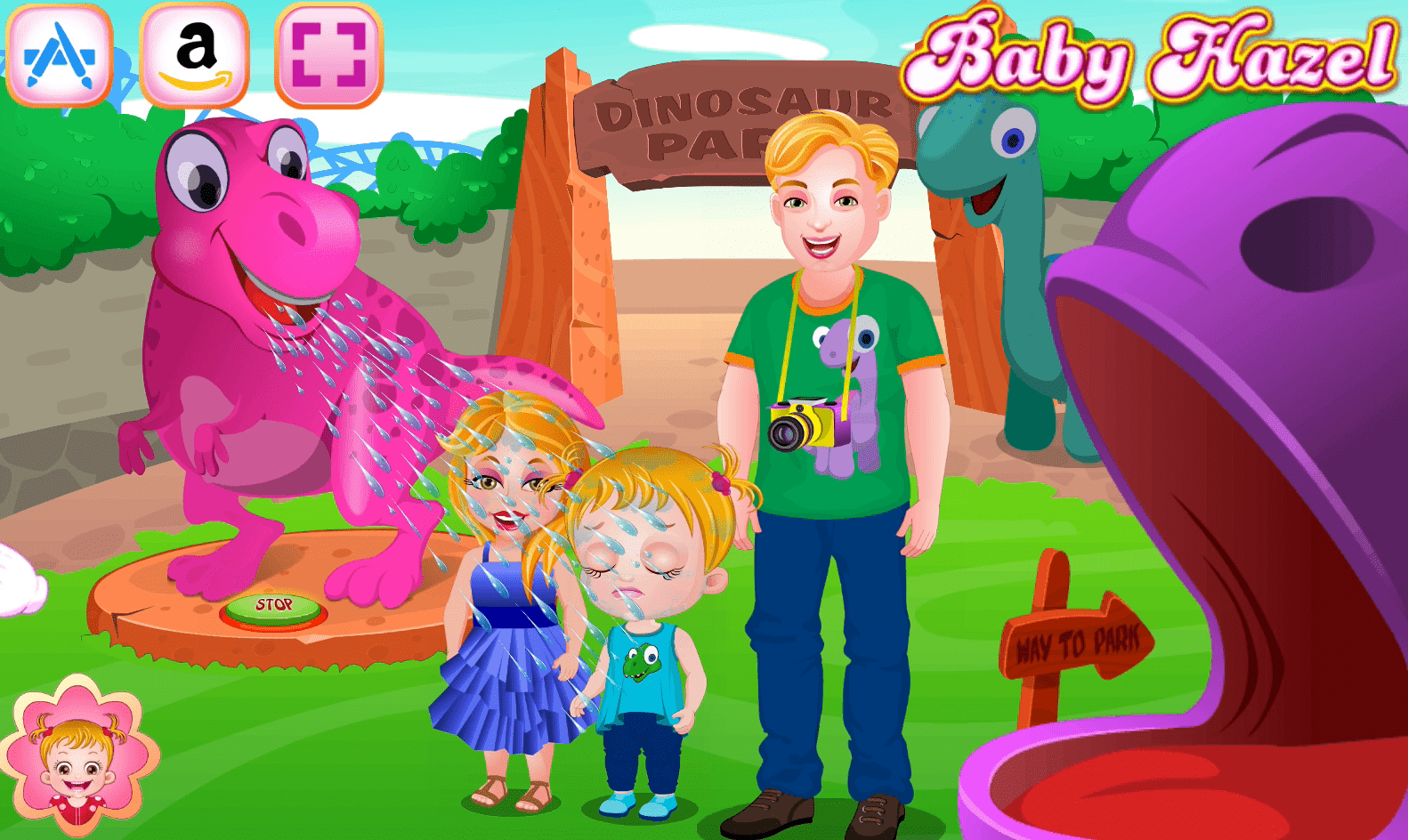 Baby Hazel Dinosaur Park Screenshot 1