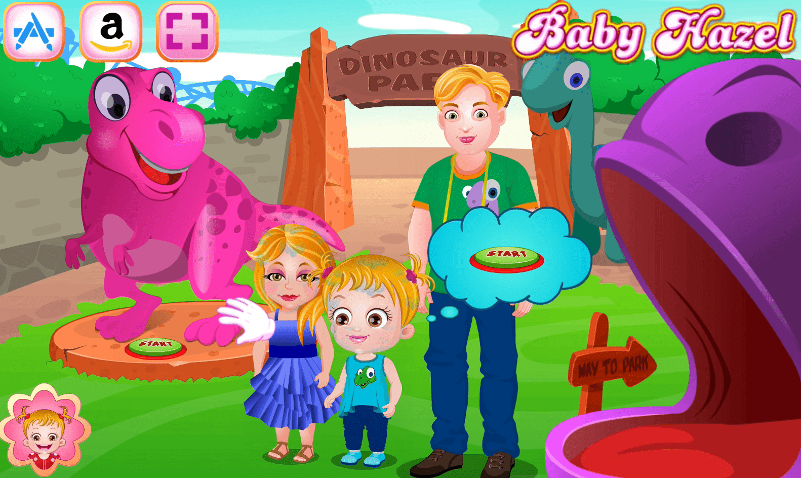 Baby Hazel Dinosaur Park Screenshot 4