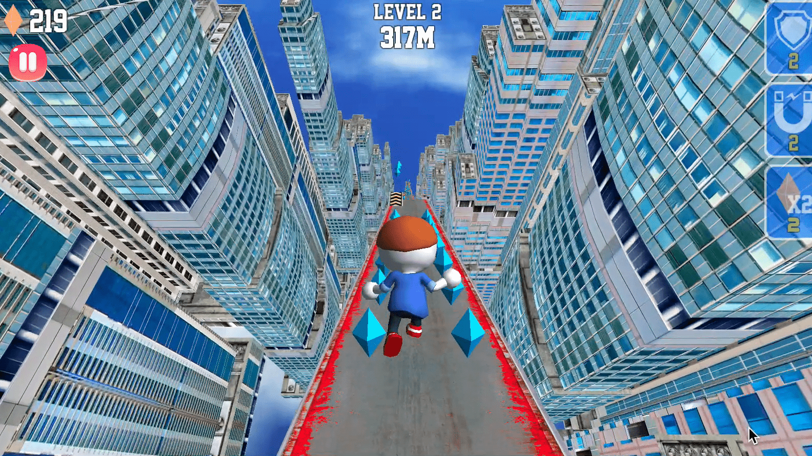 Crazy Runner In City Screenshot 13