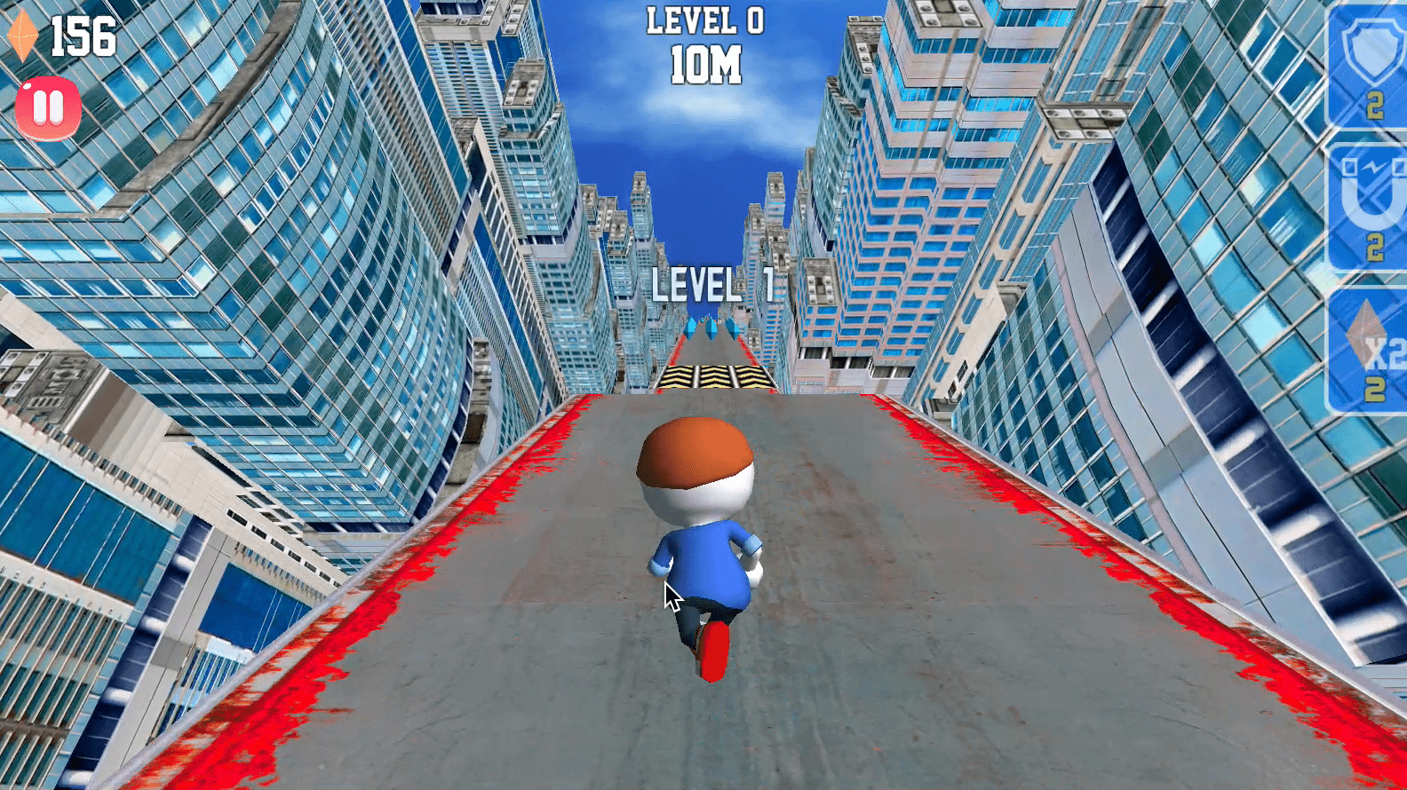 Crazy Runner In City Screenshot 5