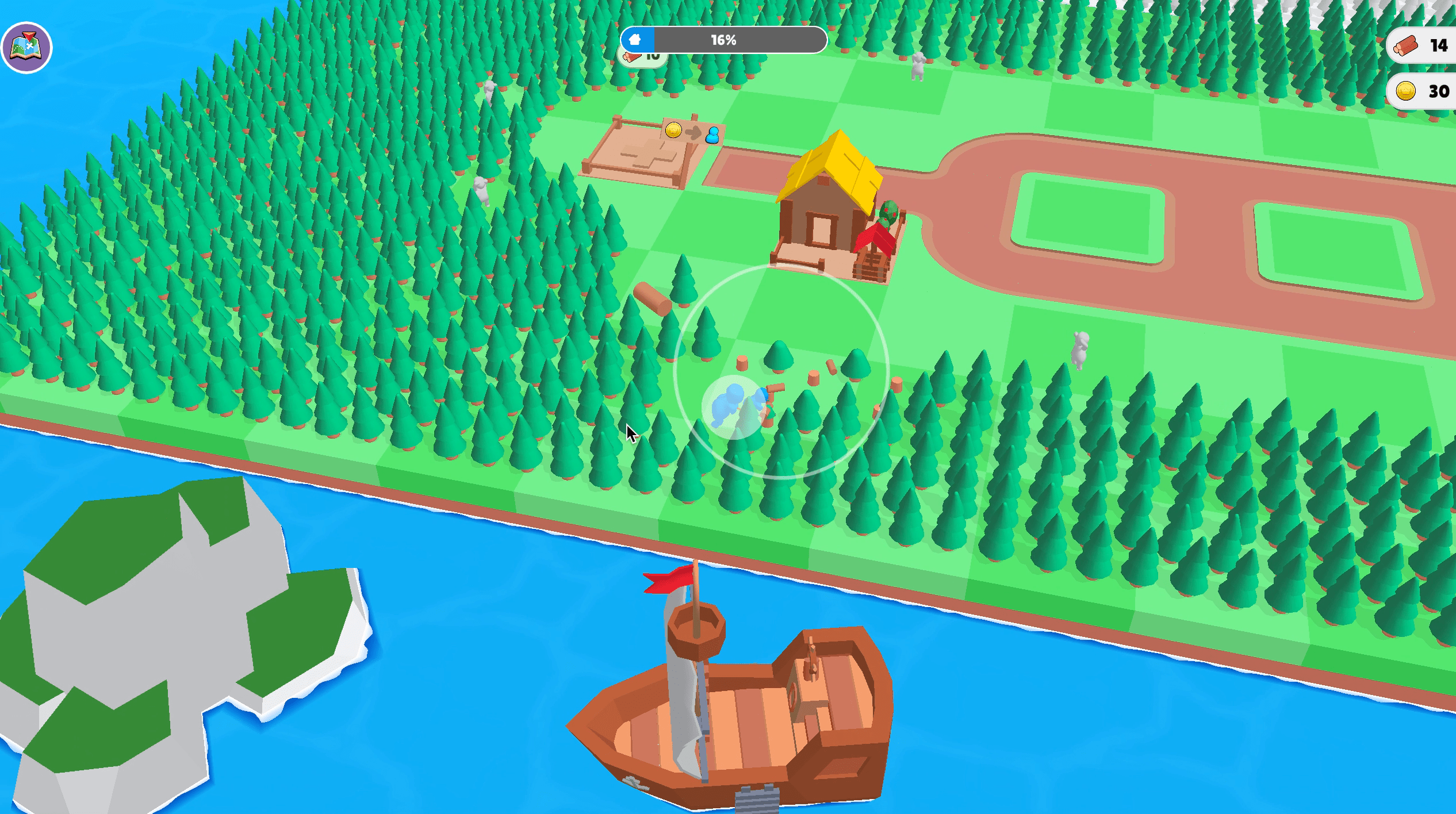 Crowd Lumberjack Screenshot 1