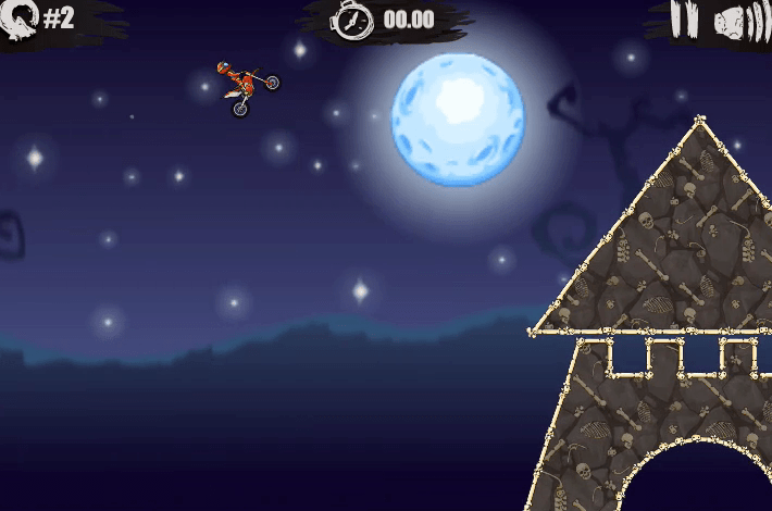 Moto X3M: Spooky Land Screenshot 12