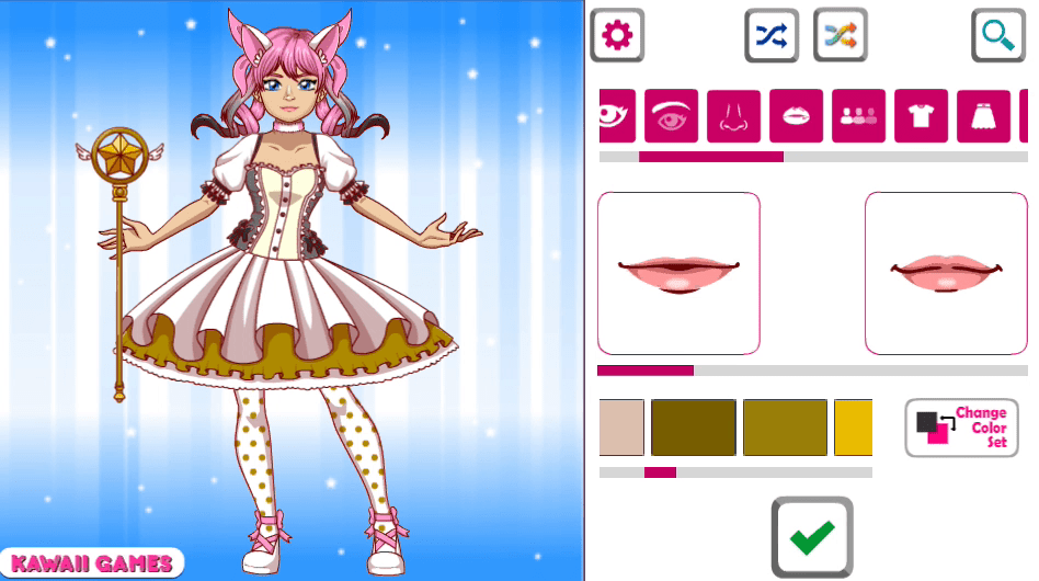 Dress Up Games - Kawaii Games