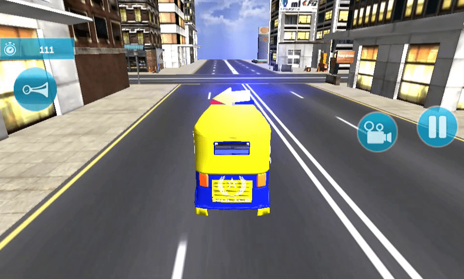 Police Auto Rickshaw Screenshot 1